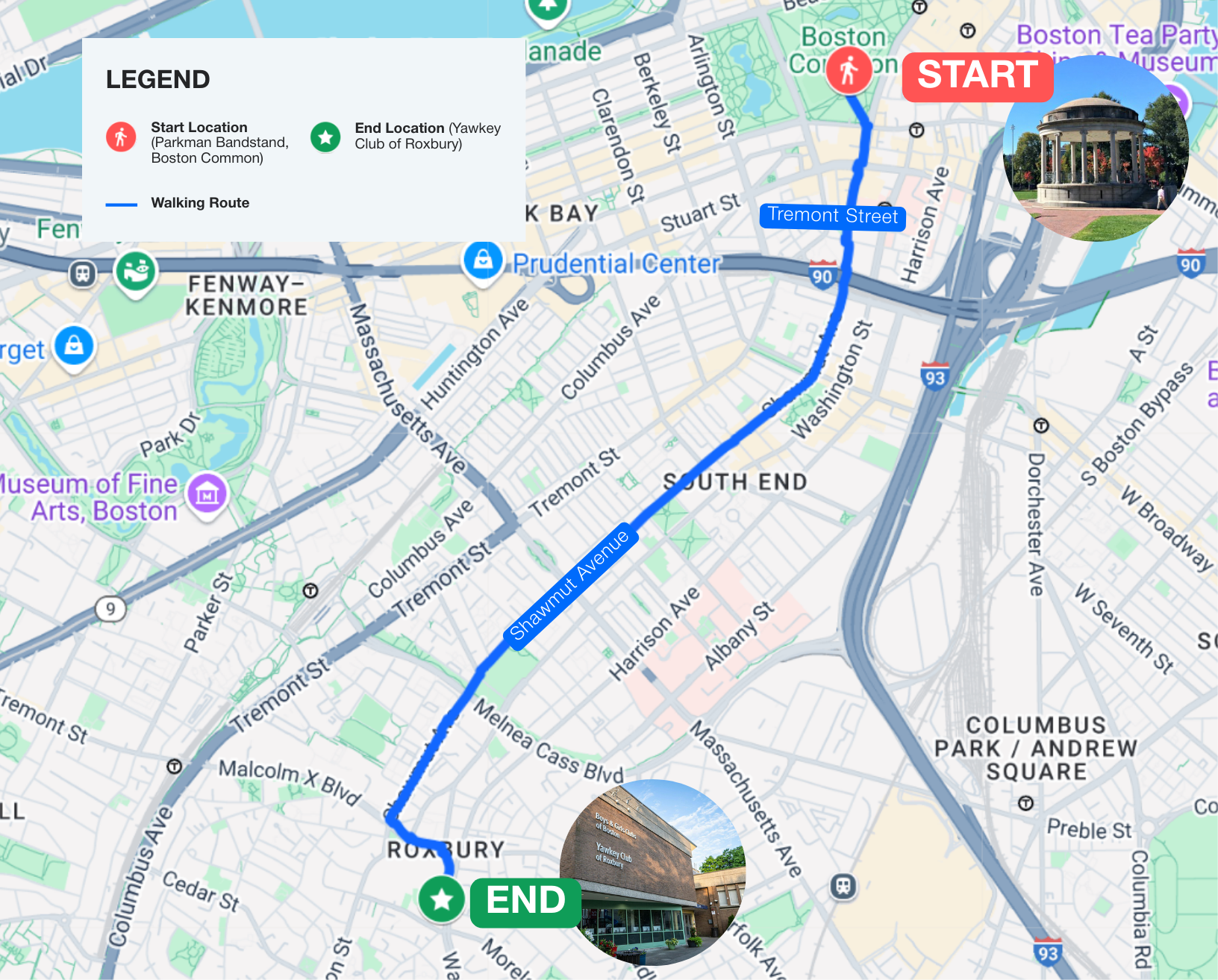 Health Equity Walk Map